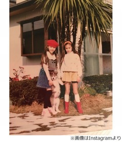 幼少期からオシャレな道端姉妹、アンジェリカ＆ジェシカに絶賛の声。