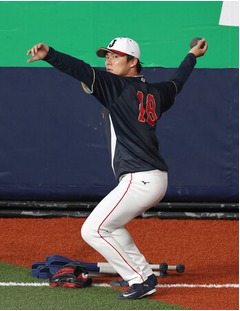 山本「全力尽くす」＝侍ジャパン