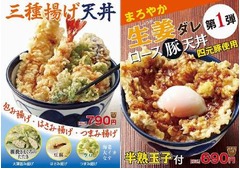てんやが&ldquo;冷奴の天ぷら&rdquo;挑戦、醤油・生姜・ねぎを餡にして挟み揚げ。