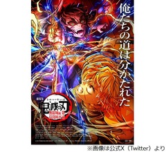 劇場版「鬼滅の刃」が興行収入314億円突破、歴代2位「千と千尋の神隠し」に肉薄