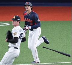 大谷、強化試合は音なし＝ＷＢＣ