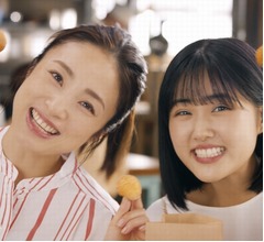 原菜乃華、上戸彩とCM初共演喜ぶ「『あ、同じ画面にいる！』って思って」