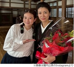 「あんぱん」教師役の瀧内公美、今田美桜の&ldquo;かわいさ&rdquo;を賞賛