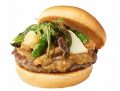 モスが限定「京野菜バーガー」、モスカフェ烏丸六角店でのみ販売。