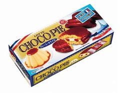 チョコパイでフランスの味表現、期間限定の「クレーム・カラメル」。