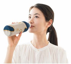 深海魚のペットボトルカバー、メガマウスやダイオウイカなど6種類。