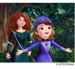 「ちいさなプリンセス ソフィア」にメリダ登場