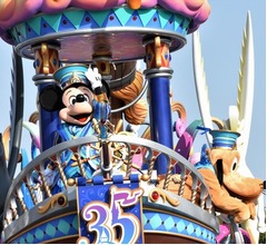 TDR35周年記念&ldquo;デイタイムパレード&rdquo;レポ