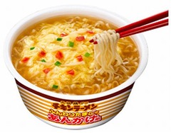 あんかけ風のチキンラーメン、冬にぴったりのほんのりジンジャー。