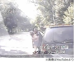 警察の停車命令に感謝したワケ、パトカーの車載カメラが一部始終を記録。