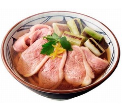 丸亀製麺が冬の贅沢「鴨ねぎうどん」