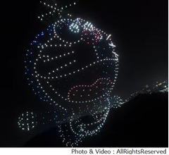 香港で世界初&ldquo;ドラえもんのドローンショー&rdquo;、藤子・F・不二雄の生誕90周年記念