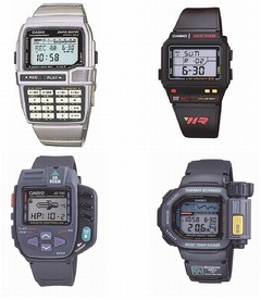 カシオ歴代の多機能時計が集結、樫尾俊雄発明記念館で期間限定展示。