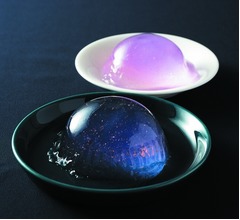 「はやぶさ2」目的地イメージした美しい水ゼリー