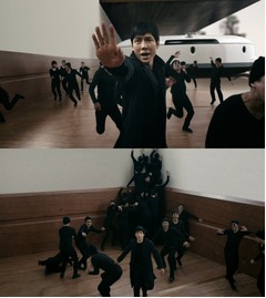 迫る&ldquo;巨大△&rdquo;西島秀俊ピンチ、スミに追い詰められ「うわぁぁぁー！」。