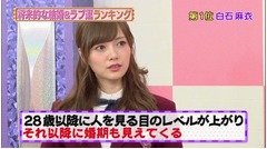 乃木坂のラブ運1位は白石麻衣、「男の見る目がある」との占い結果も。