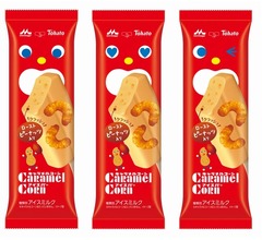 東ハト「キャラメルコーン」のアイスバー、数量限定発売