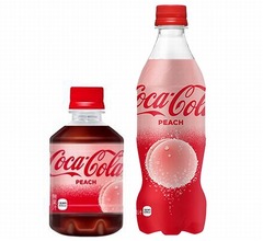世界初の「コカ・コーラ ピーチ」爆誕