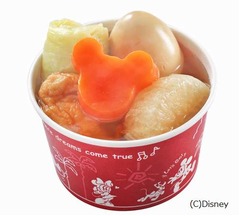 TDLに&ldquo;おでん&rdquo;が初登場、ミッキー型のこんにゃくがアクセントに。