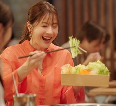 松本若菜「幸せすぎる&hellip;」心の声が漏れた&ldquo;しあわせのしゃぶしゃぶ時間&rdquo;