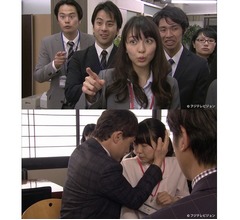 イヤミ課長に追い詰められる小島梨里杏が可愛い