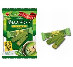 たっぷり発酵バター&times;濃厚宇治抹茶「贅沢ルマンド宇治抹茶」