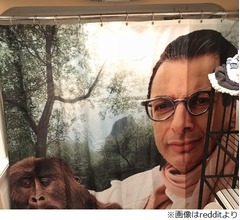 &ldquo;彼氏が買ってきたシャワーカーテン&rdquo;が話題