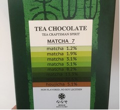 7段階の濃さ、チョコ「抹茶セブン」食べてみた