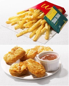 マックのポテトに&ldquo;のりしお&rdquo;、「チキンナゲット」には梅ソースも。
