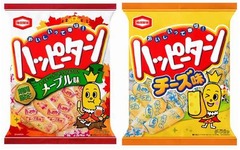 ハッピーターンにメープル味、秋にぴったりのフレーバーを期間限定で。