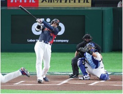 大谷の二塁打　野球
