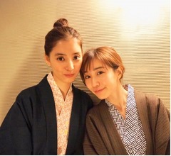 新木優子＆田中みな実、美しき&ldquo;温泉浴衣&rdquo;2ショット