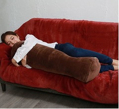 ほんわか暖かな&ldquo;電気&rdquo;抱きクッション