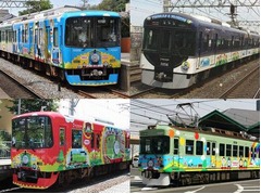 さよならきかんしゃトーマス号、京阪電鉄のラッピング電車がラスト。