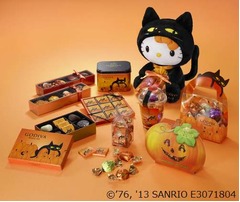 黒ネコ姿の&ldquo;ゴディバキティ&rdquo;、ハロウィン限定コレクションに登場。