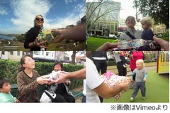 街の人々に30個の「感謝」配る、ブラジル人男性が移住したシドニーで。