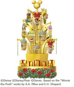 国内最高額のディズニー商品、純金約43キロ特大ツリーのお値段は？