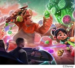 「バズ・ライトイヤーのアストロブラスター」終了へ、「シュガー・ラッシュ」のアトラクションに一新