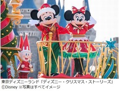 ディズニーランド＆シーのXmas、初登場のパレードなど煌めく47日間。