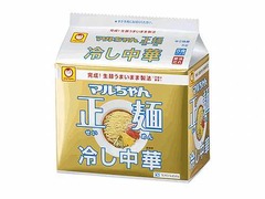マルちゃん正麺に「冷し中華」、シリーズ累計出荷数は3億食突破。