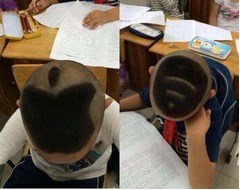 【写真】アップル＆Wi-Fiヘアの子ども、「2人の座席は近くにして！」と反響。