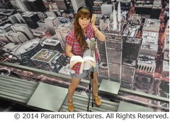 しょこたんが史上初のアフレコ、眼下に街並み広がる&ldquo;上空800m&rdquo;で。