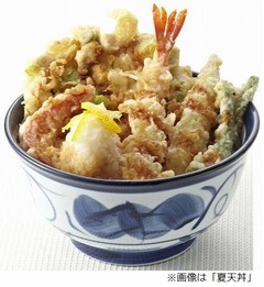 「てんや」にアボカド天初登場、カレーだれの「カレー鶏天丼」も。