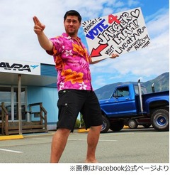 80日間泊まり込みで空港をPR、空港内レストランで1日3食の食事付き。