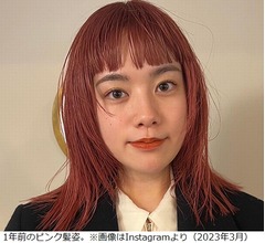 筧美和子「最近髪をピンクに染めたくなってきました」理由も明かす