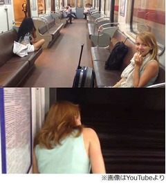 &ldquo;両扉全開で列車発車&rdquo;車内は、ロシア地下鉄で起きたトラブルの映像。