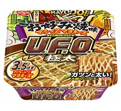 マシマシでマヨ量3.5倍の「日清焼そばU.F.O.」