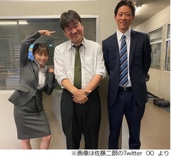 橋本環奈と並んだ佐藤二朗「これはアレか。トリックアートか」顔のサイズ感が&hellip;