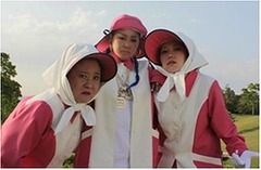 荒ぶる女軍団キャディゴルゴル、マナーの悪い奴らにはお仕置きだ。