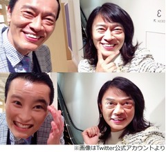 こじるり&times;遠藤憲一の&ldquo;顔交換&rdquo;に絶賛